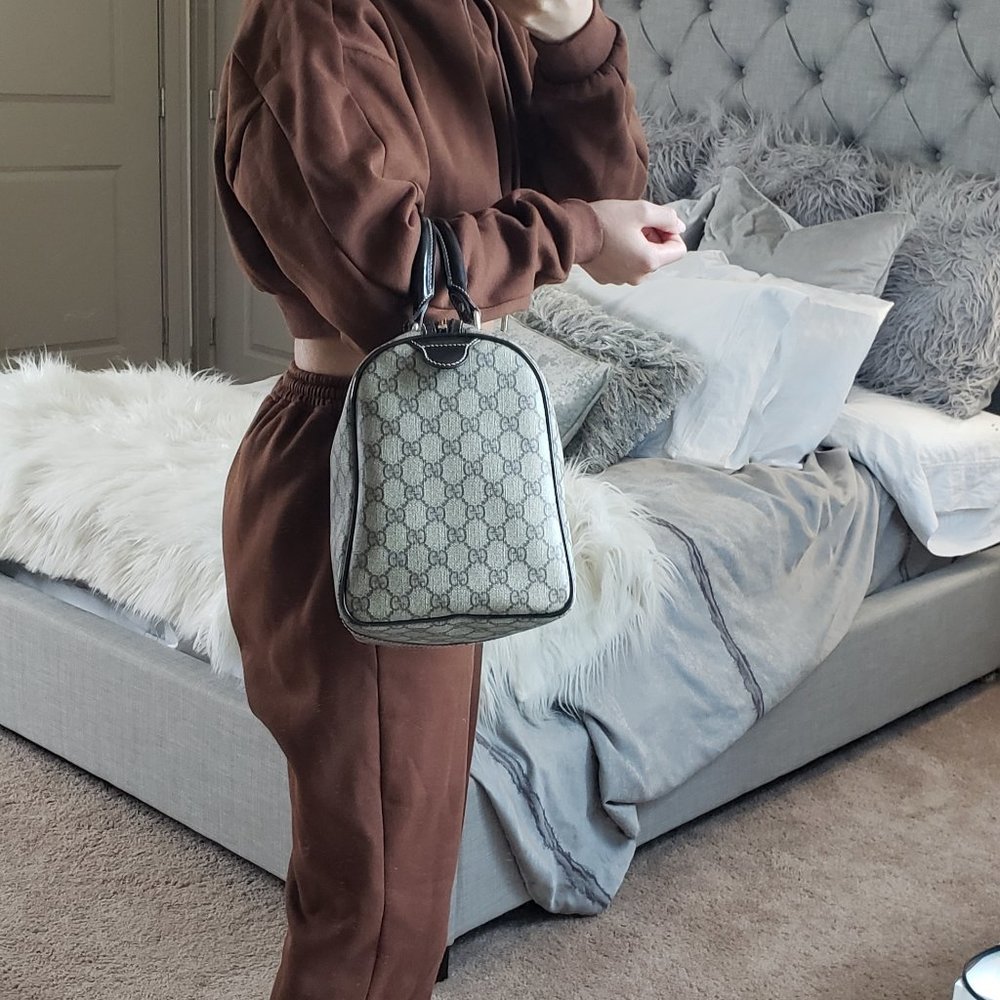 Gucci GG Monogram Medium Joy Boston Bag- Authentic - Picture 13 of 14